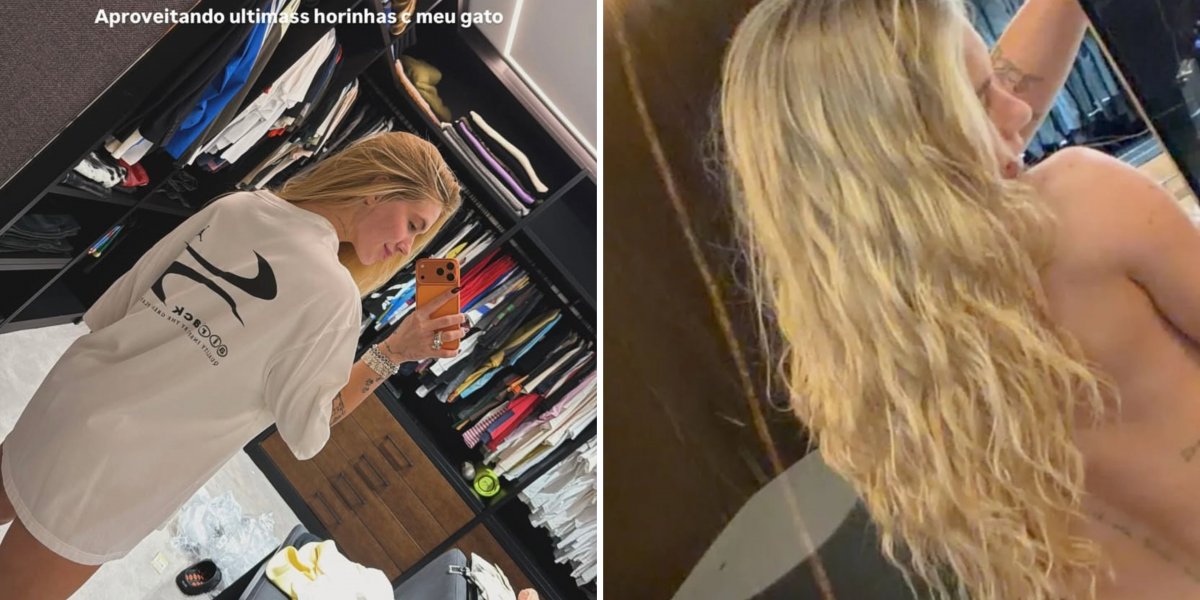 Virginia posta foto de costas e supostamente sem roupa e chama atenção da web