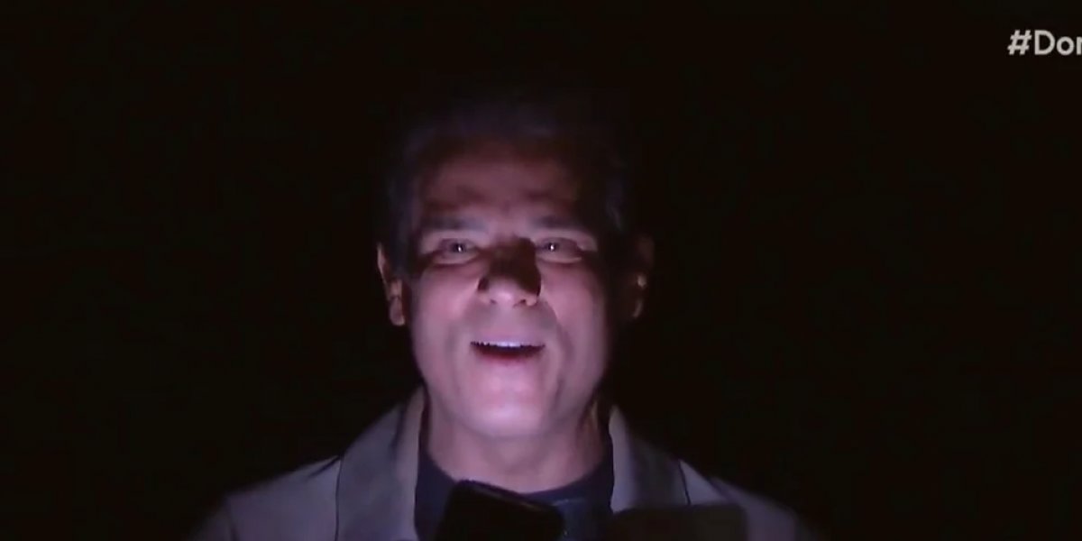 Programa 'Domingo Legal' sofre apagão ao vivo pela segunda vez