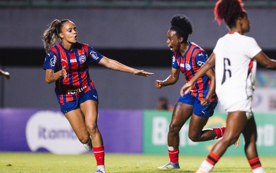 Bahia vence primeiro Ba-Vi da história do Brasileirão Feminino e consegue primeiro triunfo na competição