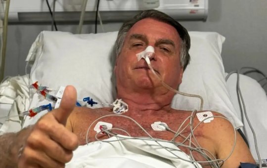 Bolsonaro deixa UTI e é transferido para unidade semi-intensiva após melhora clínica