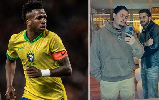 Melhor amigo de Zé Felipe critica convocação da Seleção com Vini Jr.: “Só levou mongoloide”