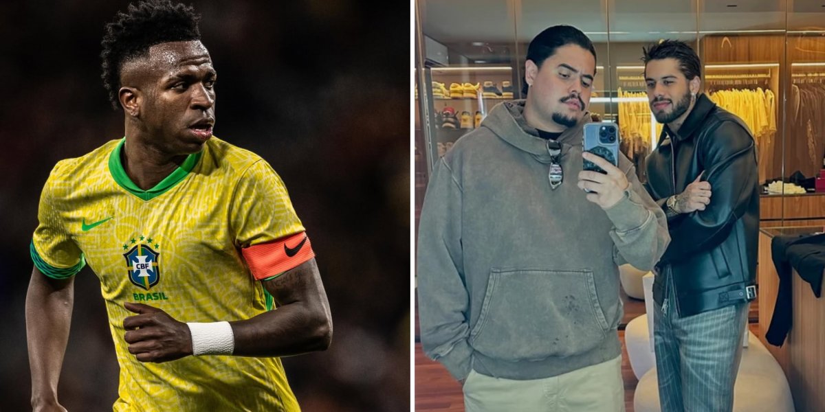 Melhor amigo de Zé Felipe critica convocação da Seleção com Vini Jr.: “Só levou mongoloide”