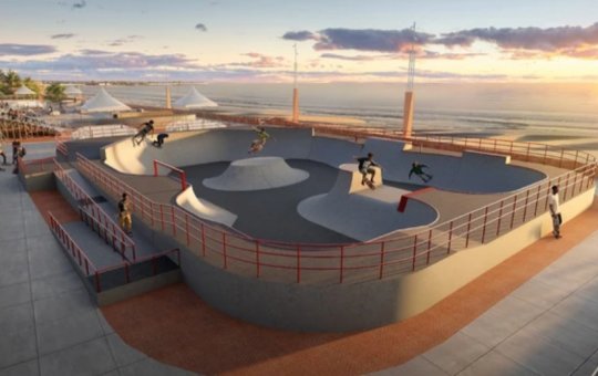 Governo do Estado prevê inaugurar pista de skate com padrão internacional em Salvador até 2026