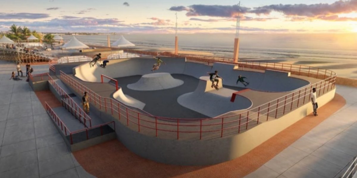 Governo do Estado prevê inaugurar pista de skate com padrão internacional em Salvador até 2026
