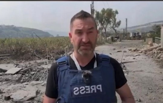 Repórter escapa por pouco de míssil durante transmissão ao vivo no sul do Líbano