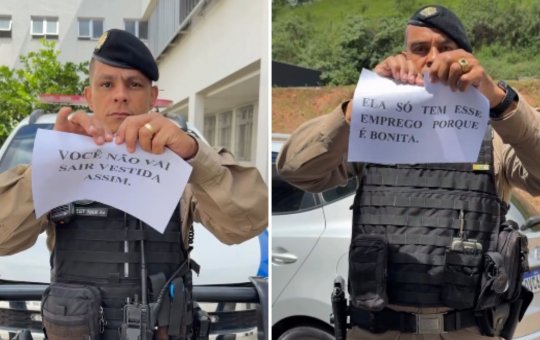 Polícia Militar de Minas Gerais faz vídeo de combate à violência contra as mulheres