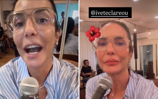 Ivete mostra bastidores de ensaio para turnê Clareou: 'Estamos chegando'