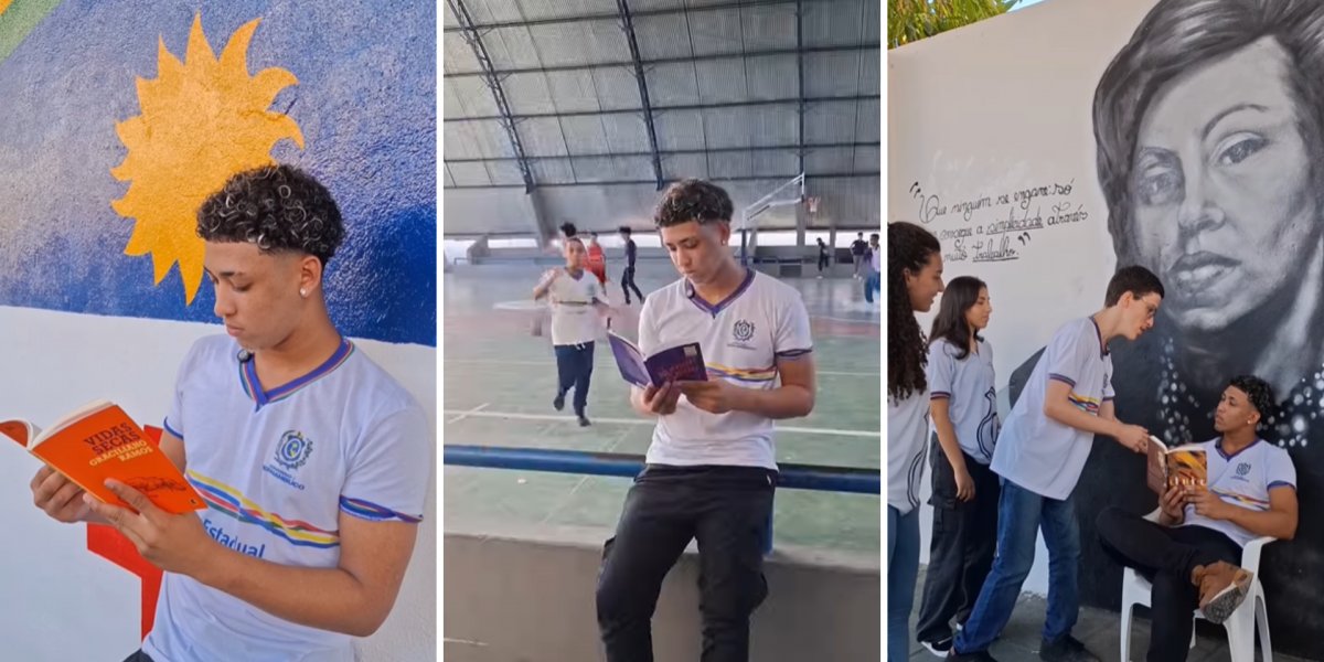Escola cria projeto que dá pontos na média para alunos que leem livros