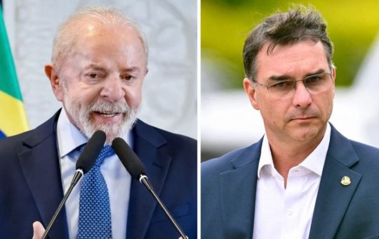 AtlasIntel: Lula e Flávio Bolsonaro aparecem empatados em possível 2º turno