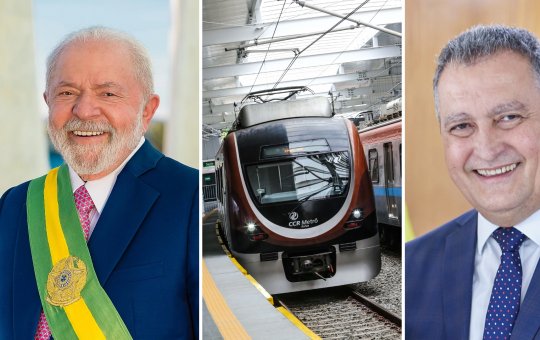 Lula vai a Salvador para anunciar expansão do metrô até o Campo Grande