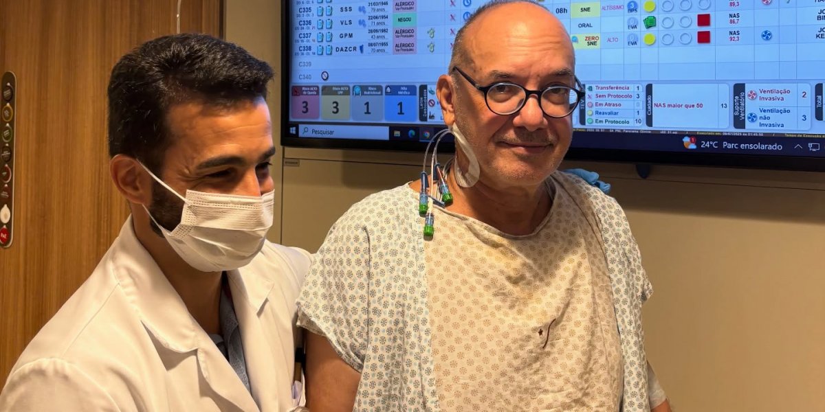 Lédio Carmona é internado com infecção grave e relata dias difíceis em hospital