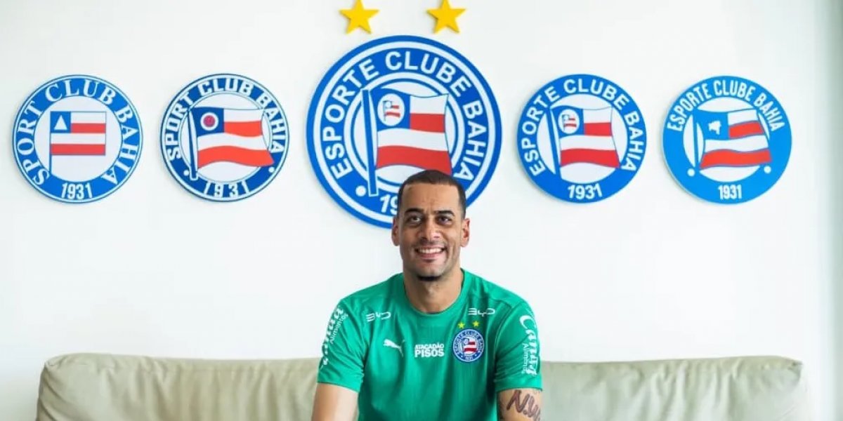 Bahia oficializa contratação do goleiro Léo Vieira para a sequência da temporada