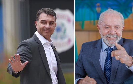 Pesquisa aponta empate técnico entre Lula e Flávio Bolsonaro no 2º turno