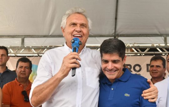 Ronaldo Caiado e ACM Neto