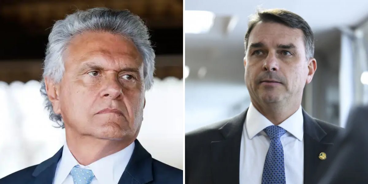 Ronaldo Caiado faz crítica a Flávio Bolsonaro: "Não tem experiência"