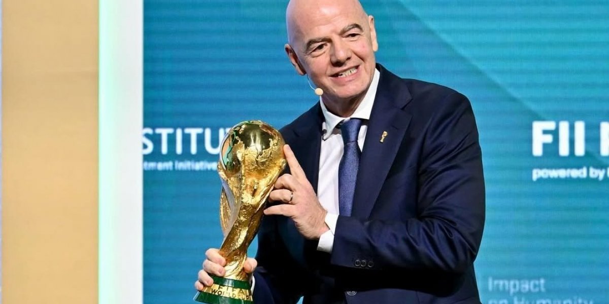 Infantino garante Irã na Copa de 2026 mesmo em meio à guerra