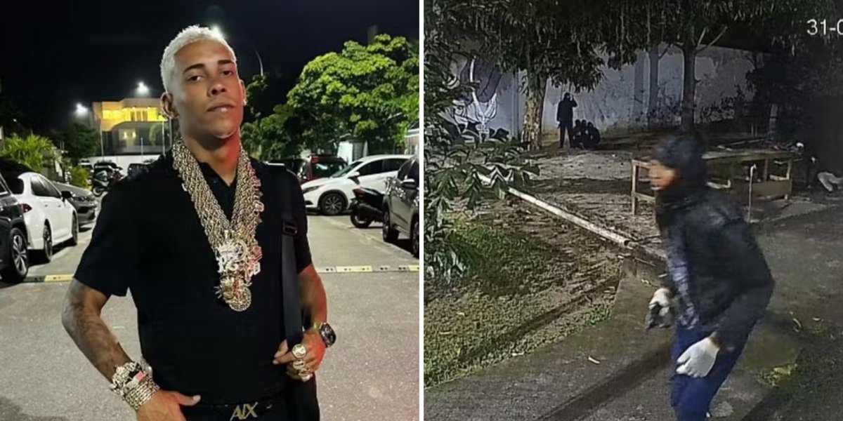 Imagens mostram atuação de criminosos armados durante invasão à casa de MC Poze do Rodo