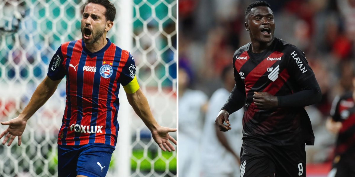 Everton Ribeiro, camisa 10 do Esquadrão e Kevin Viveros, destaque do Athletico