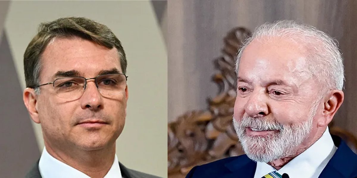 Pesquisa revela empate entre Lula e Flávio Bolsonaro, mas senador levaria no 2º turno