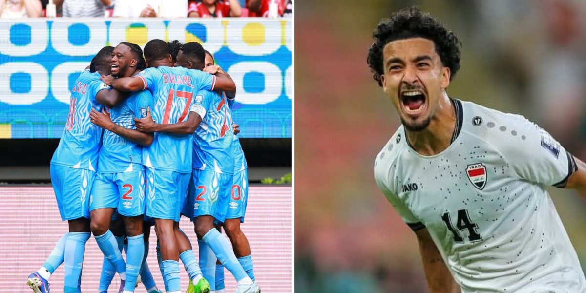 Congo e Iraque quebram longos jejuns e voltam à Copa do Mundo após décadas