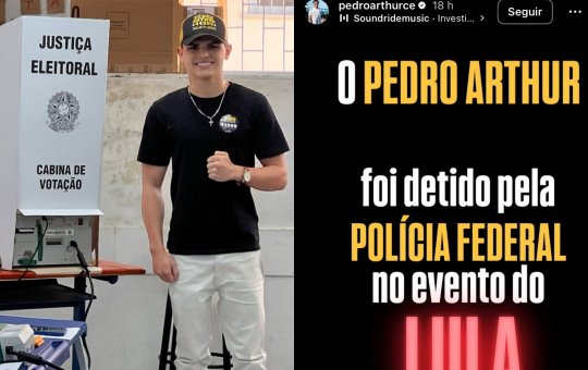 Influenciador é preso durante agenda do presidente Lula após desacato