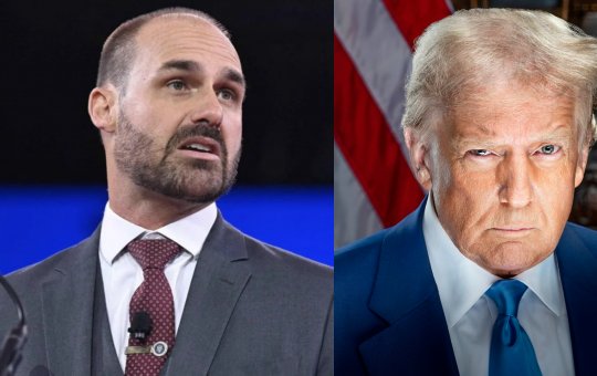 Eduardo Bolsonaro diz que pode acionar Trump contra suposta parcialidade do TSE