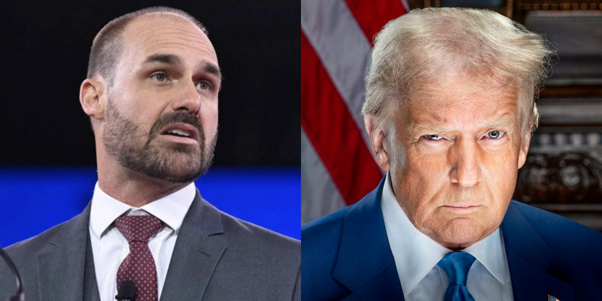 Eduardo Bolsonaro diz que pode acionar Trump contra suposta parcialidade do TSE