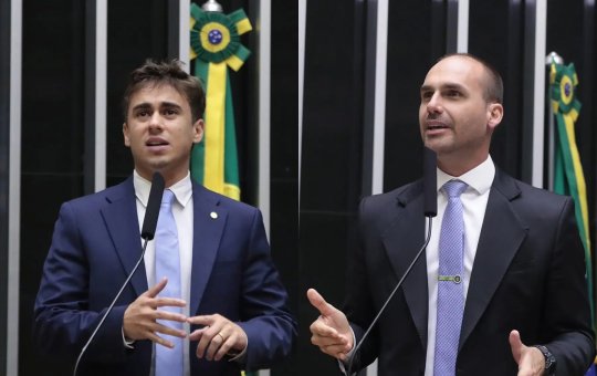 Eduardo Bolsonaro critica Nikolas Ferreira e diz: 'Os holofotes e a fama te fizeram mal'