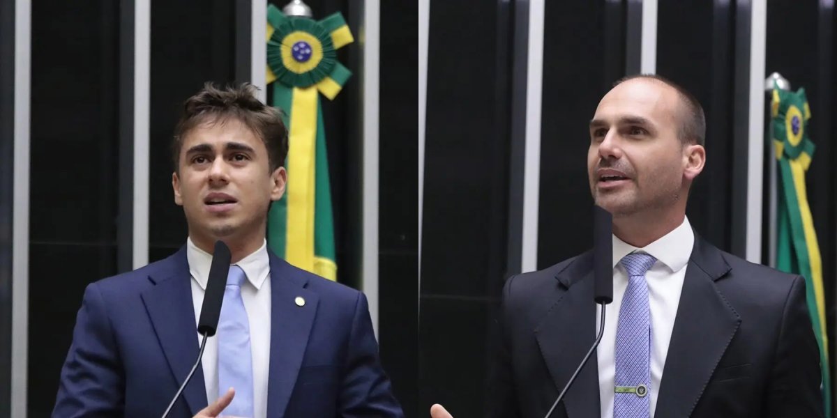 Eduardo Bolsonaro critica Nikolas Ferreira e diz: 'Os holofotes e a fama te fizeram mal'