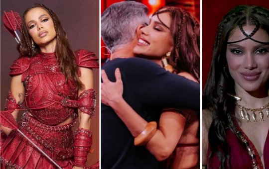 Anitta vira alvo de intolerância religiosa após performance com referências ao Candomblé