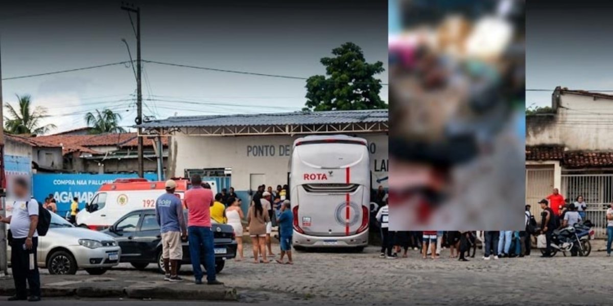 Ônibus invade ponto de apoio e deixa pelo menos dois mortos na BA-263, em Itambé