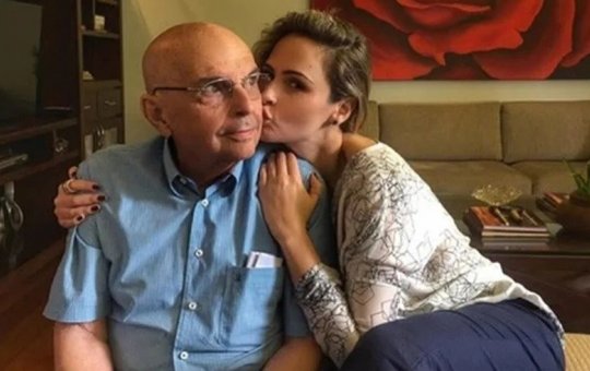 Pai de Ana Paula Renault, de 96 anos, é internado em hospital de Belo Horizonte