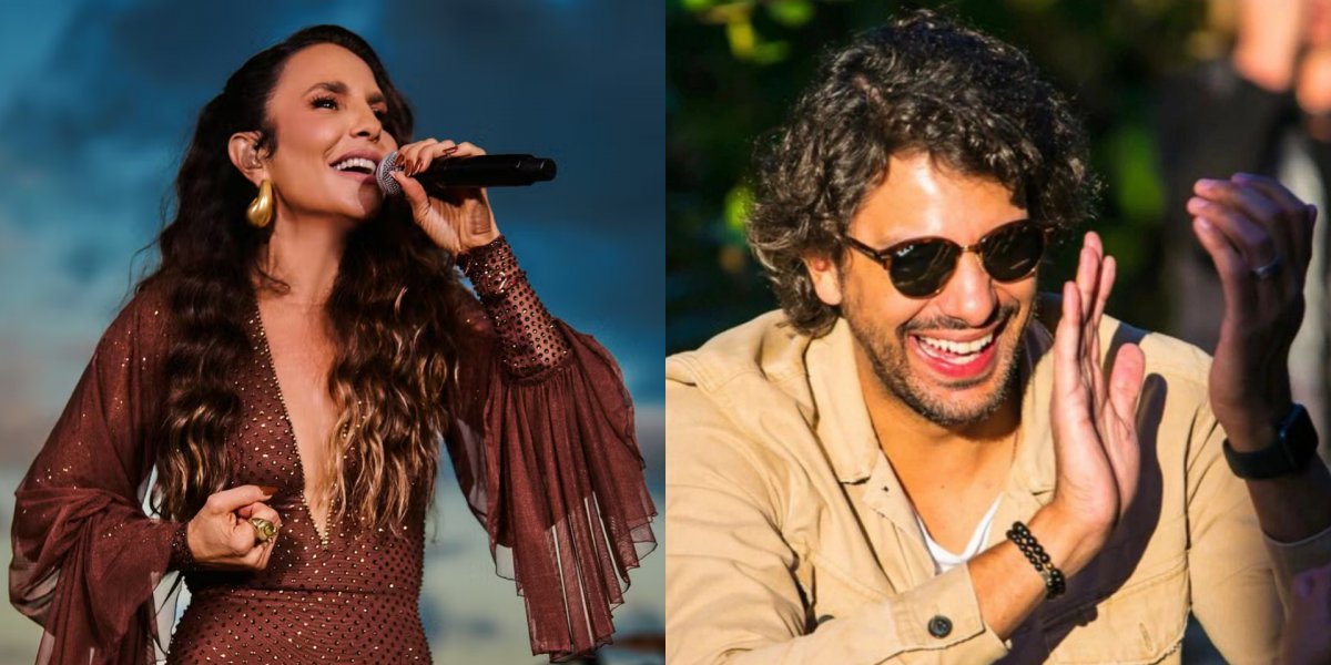 Ivete Sangalo é vista de mãos dadas com empresário em praia