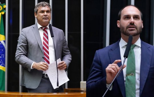 Deputado Lindbergh pede ao STF prisão de Eduardo Bolsonaro por falas envolvendo o TSE