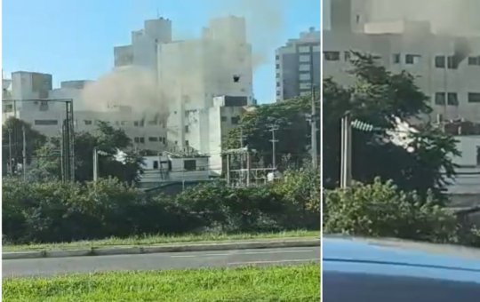 Incêndio em apartamento no Costa Azul assusta moradores em Salvador