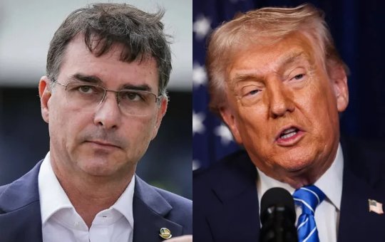 Flávio Bolsonaro reage a boatos e diz que não há chance de Trump invadir o Brasil