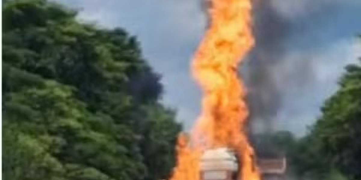 Colisão entre duas carretas resulta em explosão no Mato Grosso