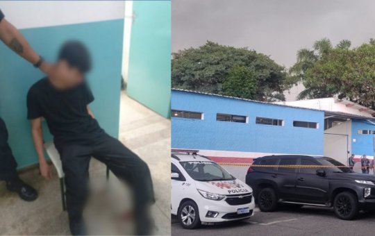 Ex-aluno invade escola em Suzano e fere professora com espada