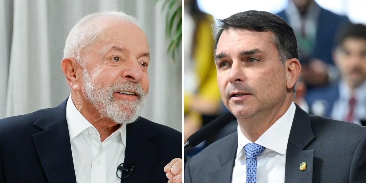 Lula e Flávio Bolsonaro empatam tecnicamente em cenário de 2º turno, aponta pesquisa
