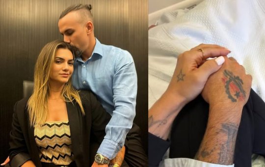 Marido de Kelly Key, Mico Freitas, sofre AVC isquêmico e está internado em Portugal
