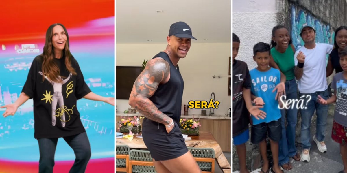 Tá rolando na internet que os famosos entraram pra trend: ‘Será?’