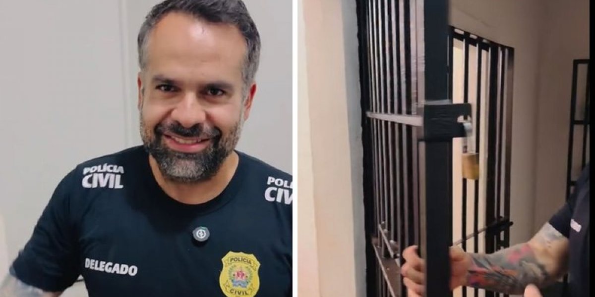 Delegado faz tour por 'Hotel 5 estrelas' da Polícia Civil de Minas Gerais