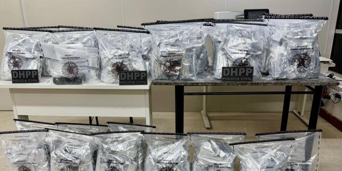 Polícia Civil apreende 80 kg de cocaína durante operação na BR-116