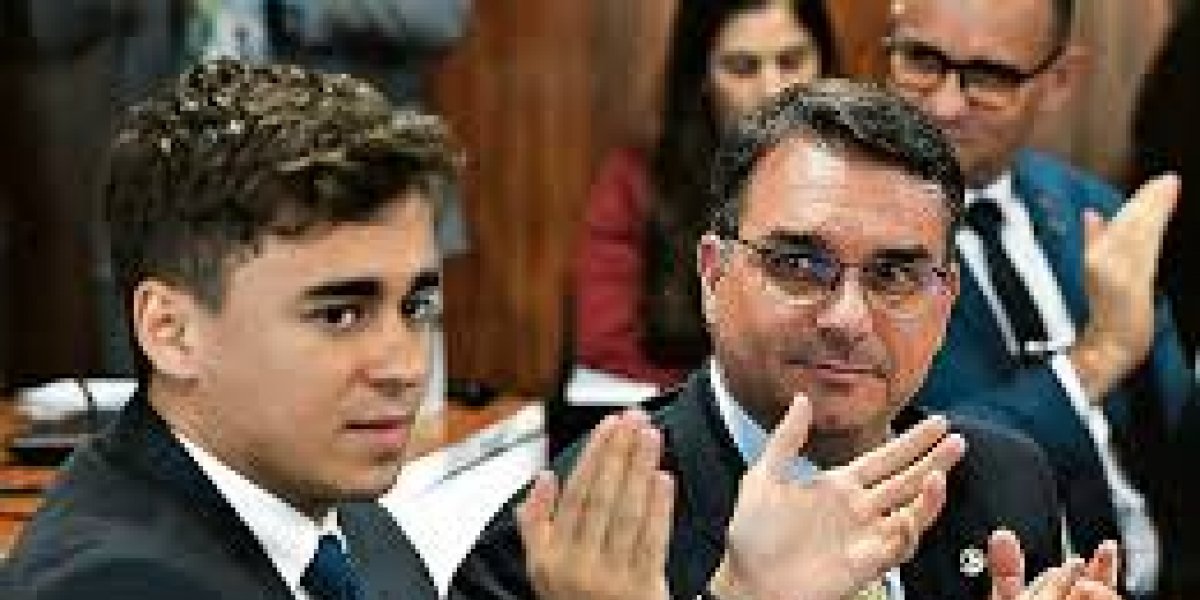 Pressionado por Eduardo Bolsonaro, Nikolas declara apoio público a Flávio