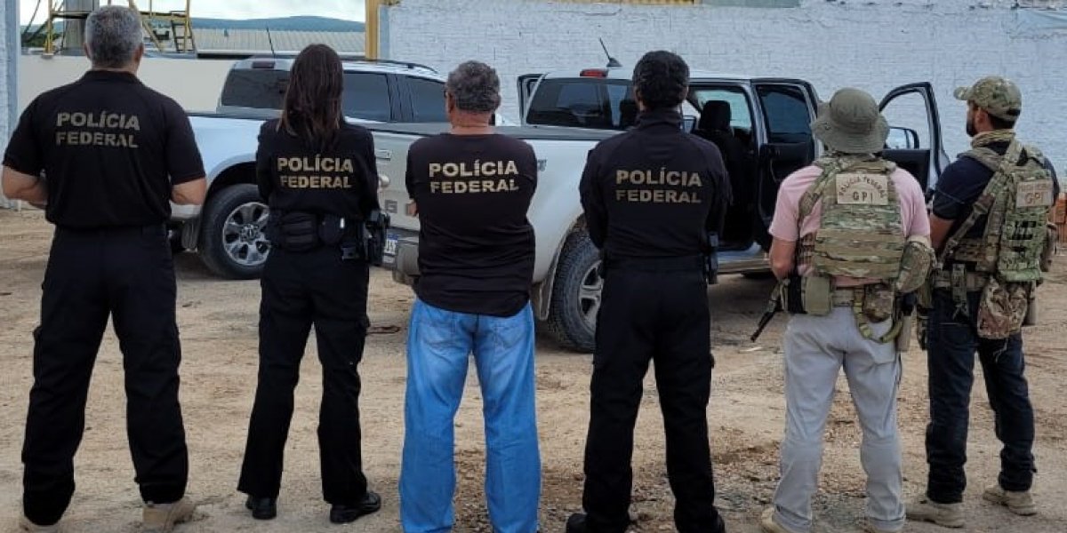 PF deflagra contra mineração ilegal de ouro em Santaluz, na Bahia