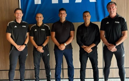 Fifa convoca três árbitros do Brasil para a Copa do Mundo