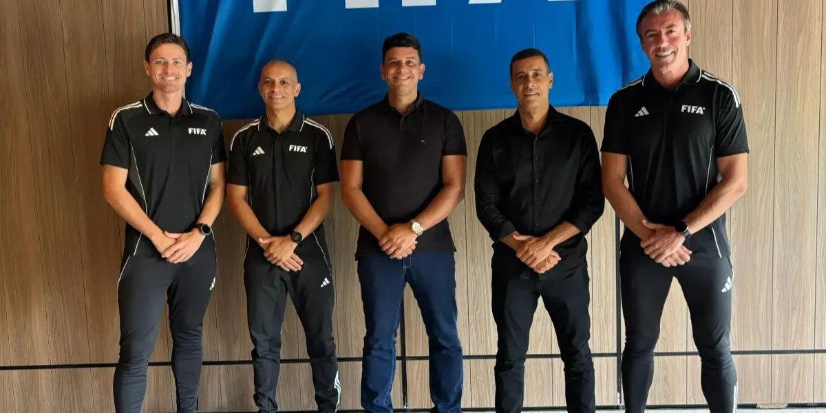 Fifa convoca três árbitros do Brasil para a Copa do Mundo