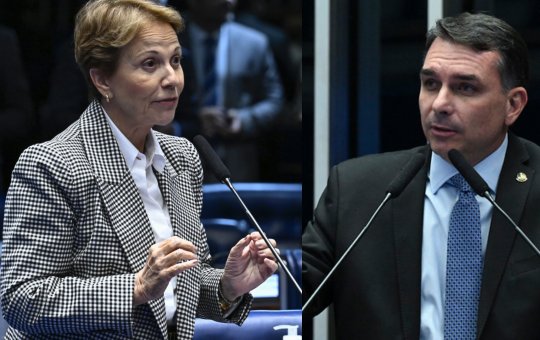 Flávio Bolsonaro afirma que Tereza Cristina é seu 'sonho de consumo' na vaga de vice