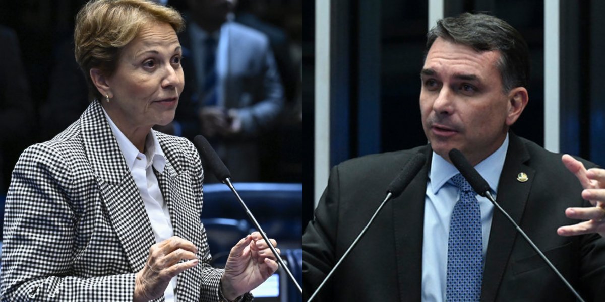 Flávio Bolsonaro afirma que Tereza Cristina é seu 'sonho de consumo' na vaga de vice