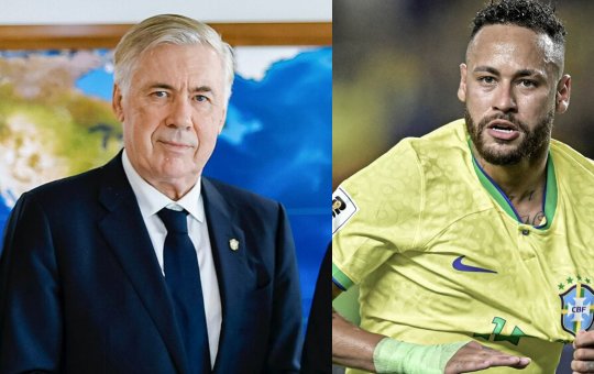 Ancelotti elogia Neymar e comenta sobre vaga na Copa: “Ainda tem dois meses”